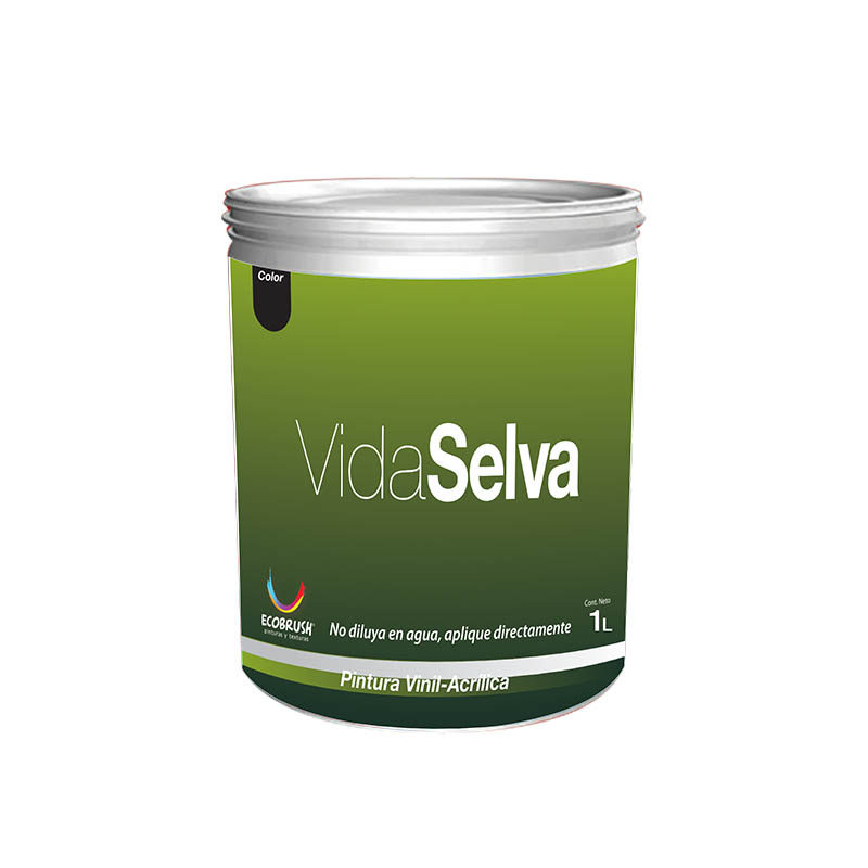 Vida Selva - Vinil Acrílica - Exteriores E Interiores - Base Agua